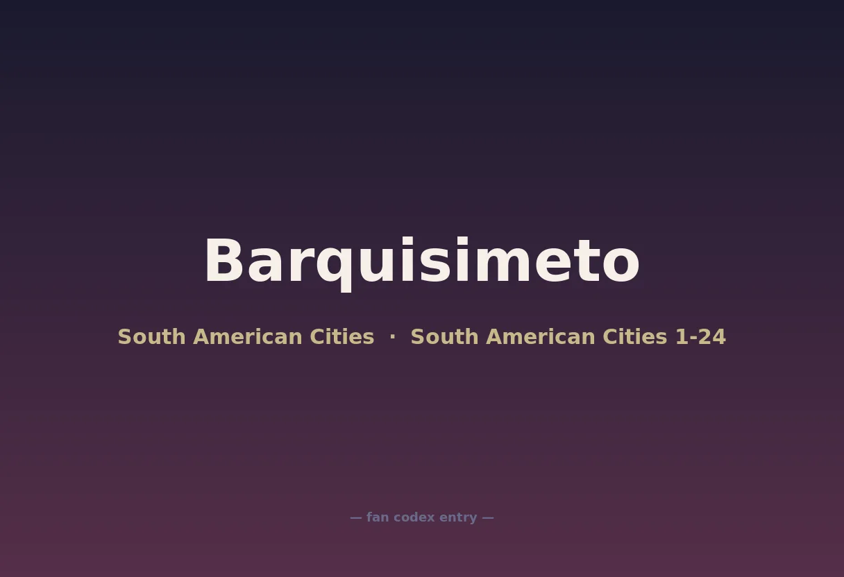 Barquisimeto