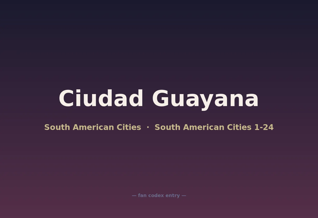 Ciudad Guayana